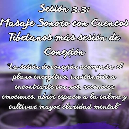 Sesión 3.3 - Masaje Sonoro con Conexión