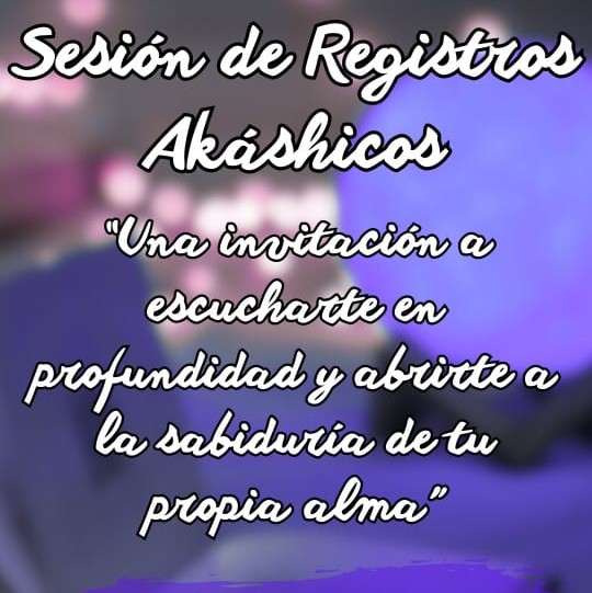 Registros Akáshicos - sabiduría del alma